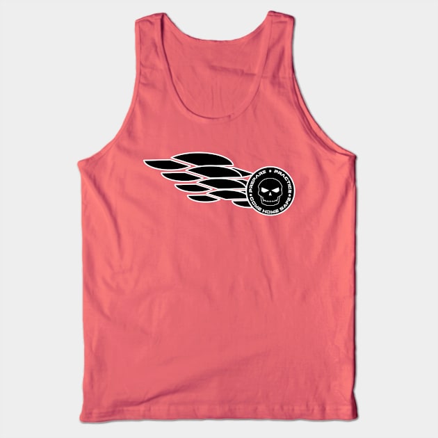 Winged Tenets of the No Deat Today Philosophy Tank Top by themotorcyclejones